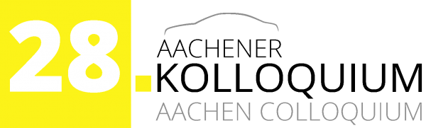 [Logo: 28. Aachener Kolloqium]